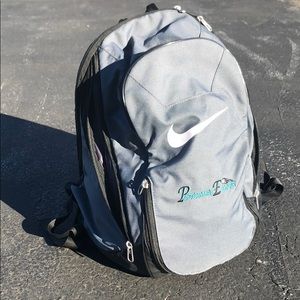 Grey Nike book bag